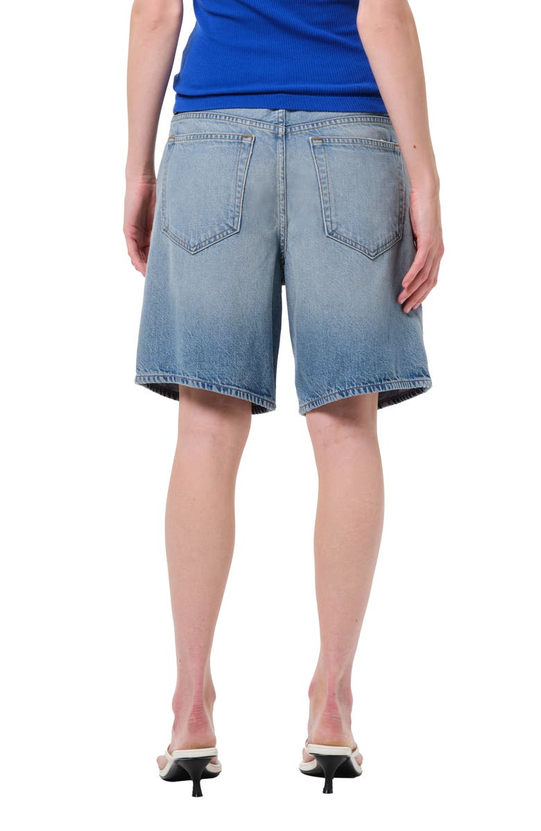 AGOLDE Indra Long Denim Shorts, Alternate, color, Reset