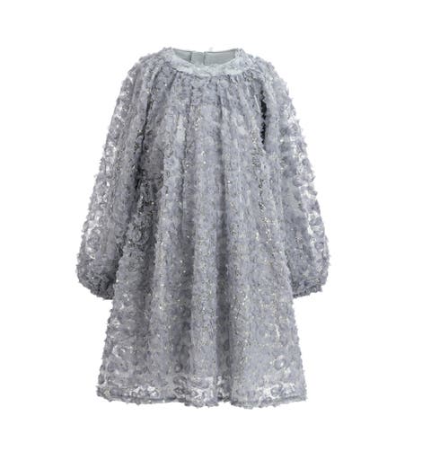 Sheer Floral Dress (Toddler, Little Kid & Big Kid)