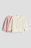 H&M 2-pack Cotton Cardigans