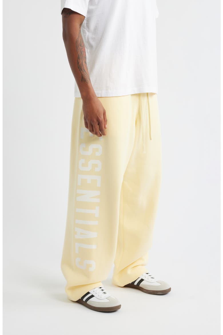 Lounge Fleece Sweatpants, Alternate, color, GARDEN YELLOW