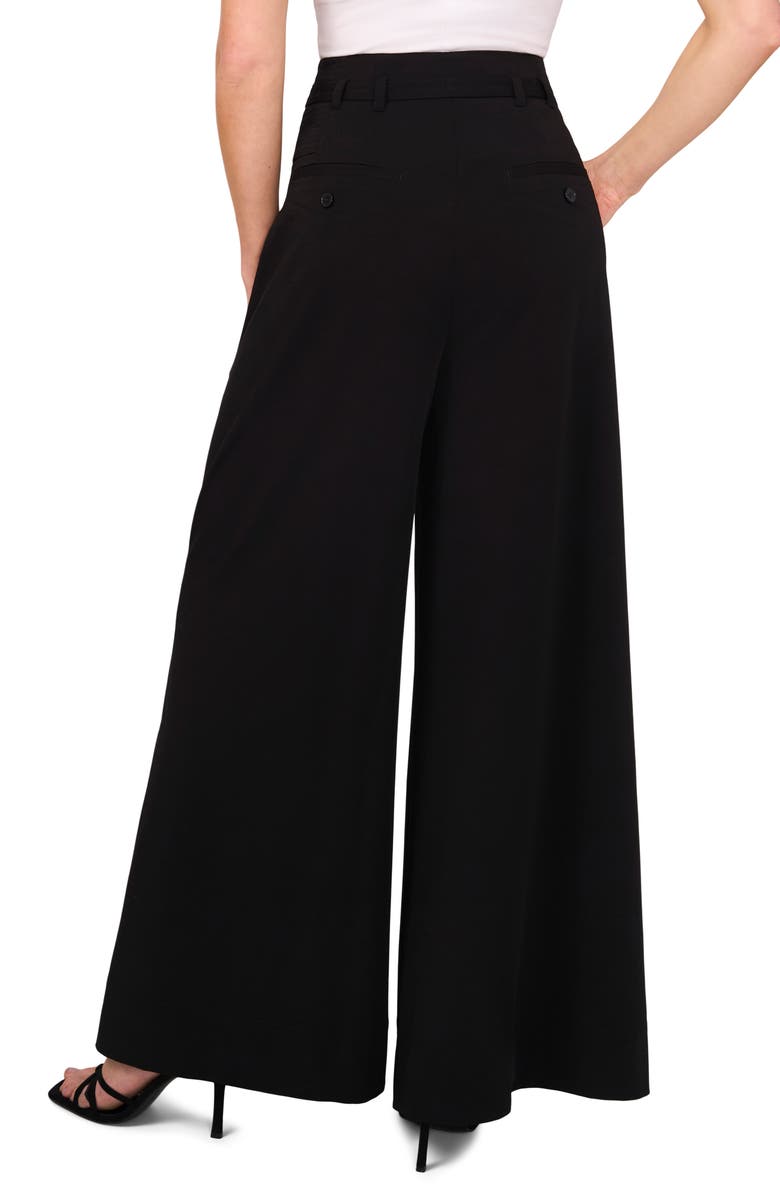 CeCe Belted High Waist Wide Leg Pants, Alternate, color, 