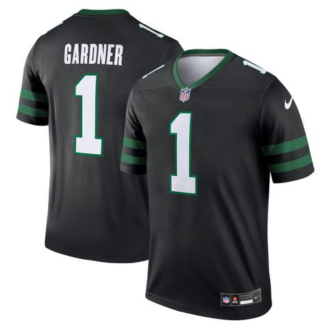 Men's Nike Ahmad Sauce Gardner Black New York Jets Alternate Legend Player Performance Top