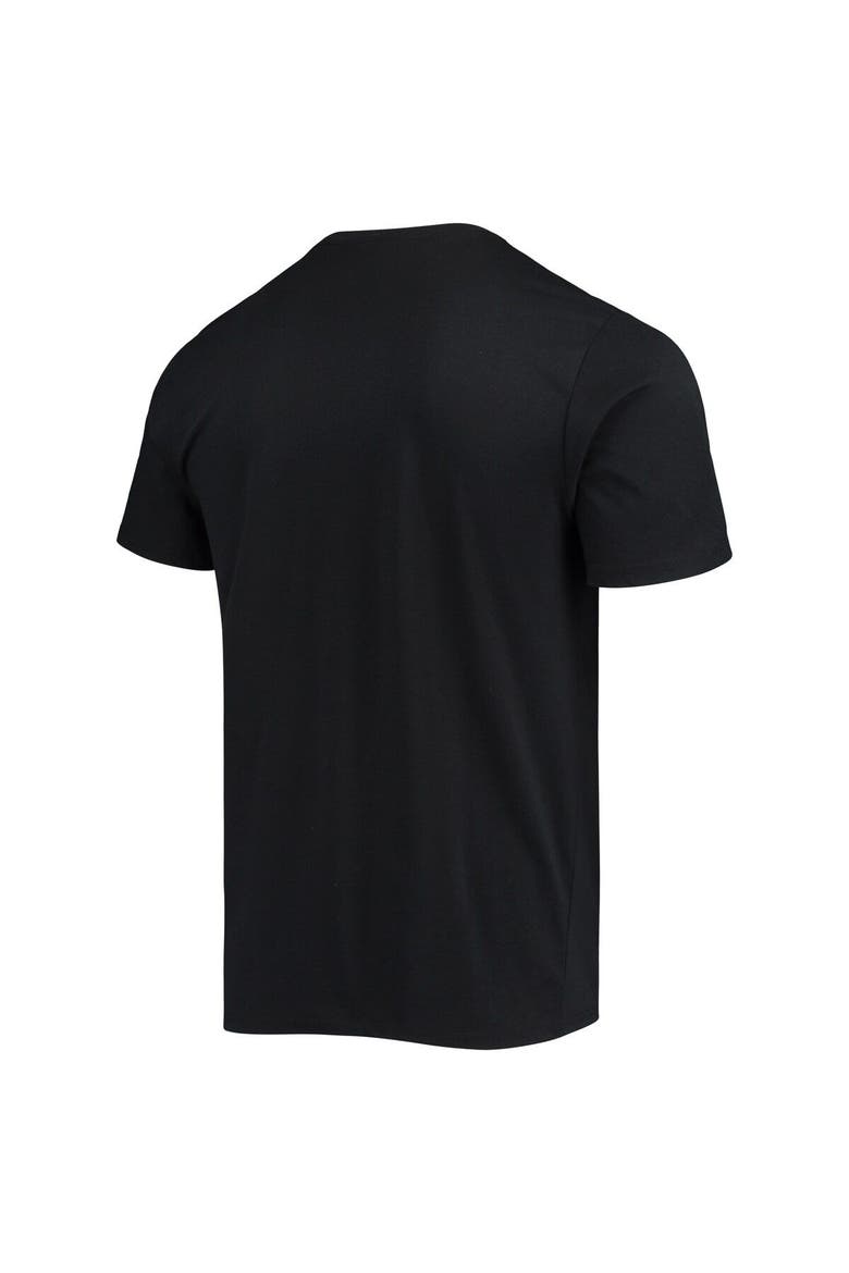 Men's Levelwear Black Vancouver Warriors Team Logo Thrive T-Shirt, Alternate, color, Black