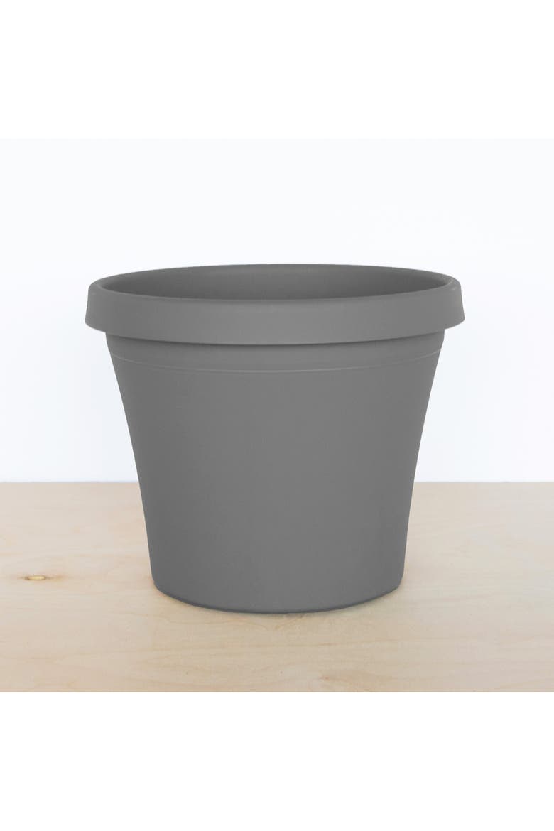 Terra Pot Planter 14 Inch Charcoal 5 Gallon Pot, Alternate, color, Gray
