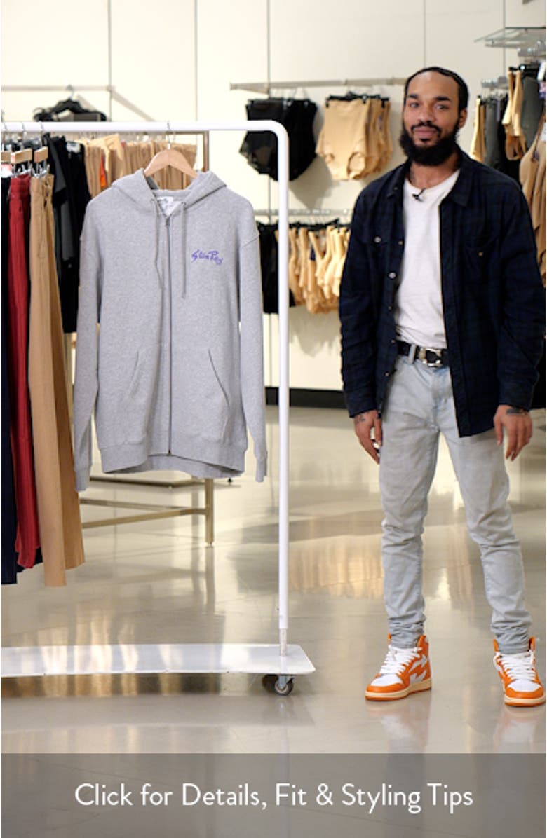 Stan OG Logo Graphic Zip-Up Hoodie, sales video thumbnail