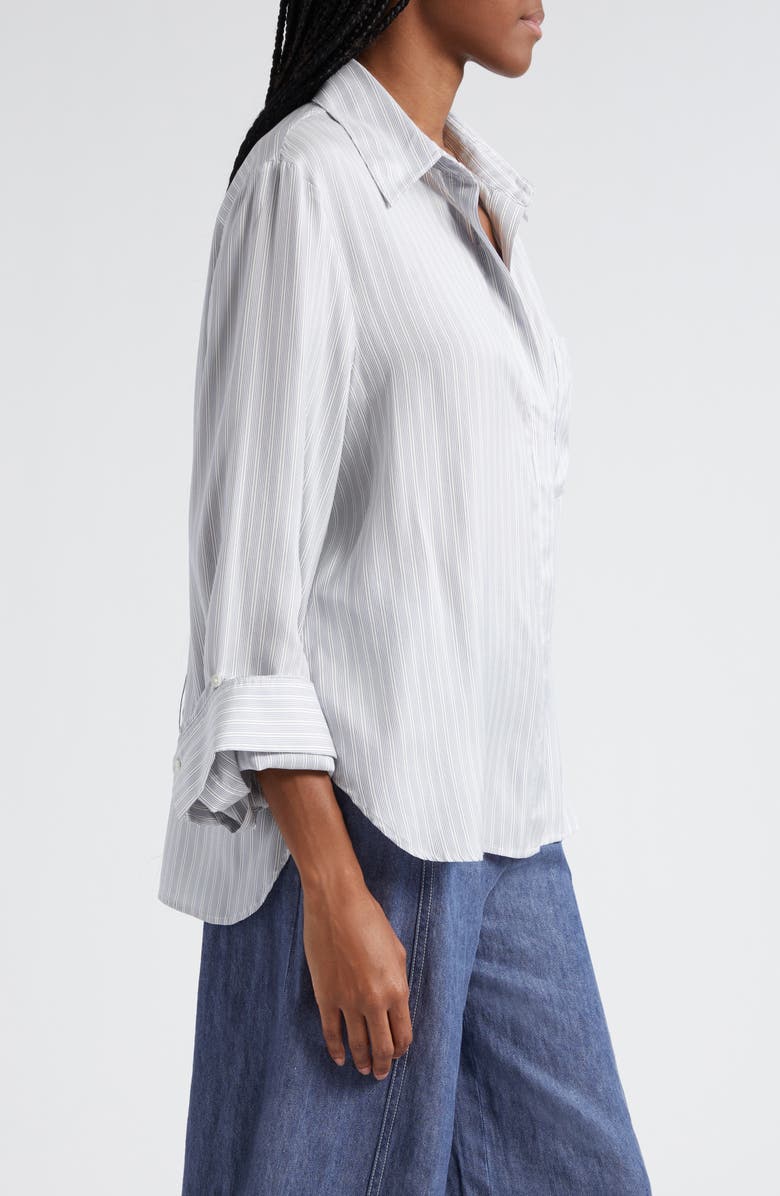 TWP Stripe Boyfriend Shirt, Alternate, color, 