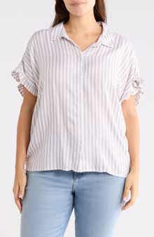 beachlunchlounge Evony Stripe Top
