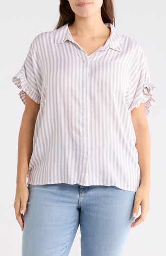 beachlunchlounge Evony Stripe Top
