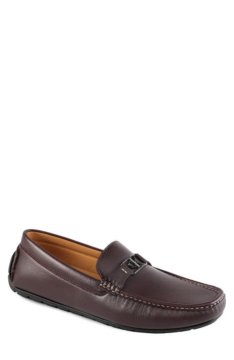 Felty Moc Toe Driving Loafer