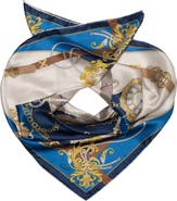 Elizabetta Moment in Time - Hand Rolled Silk Foulard for Women