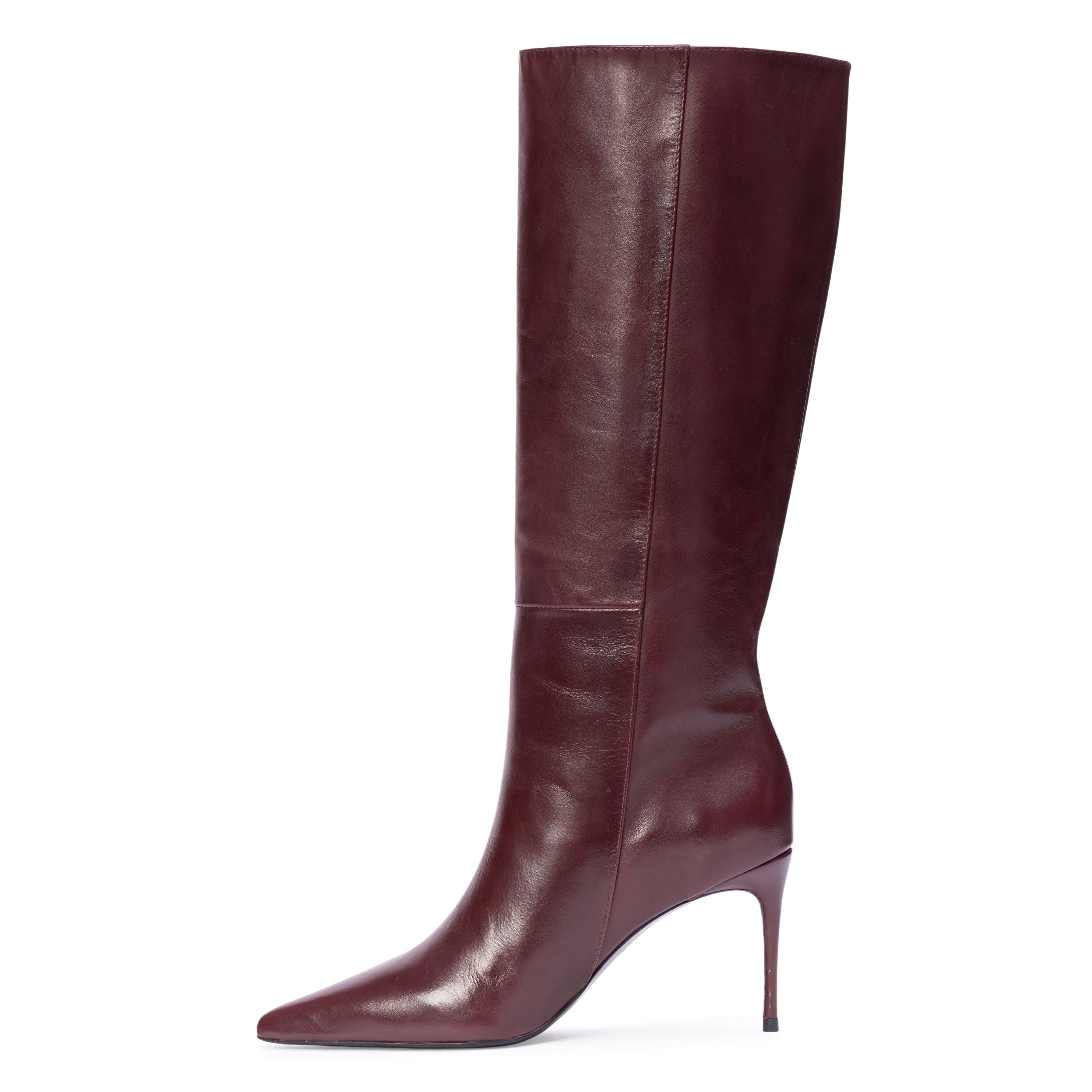 Kath 80 Boot, Alternate, color, Bordeaux Leather