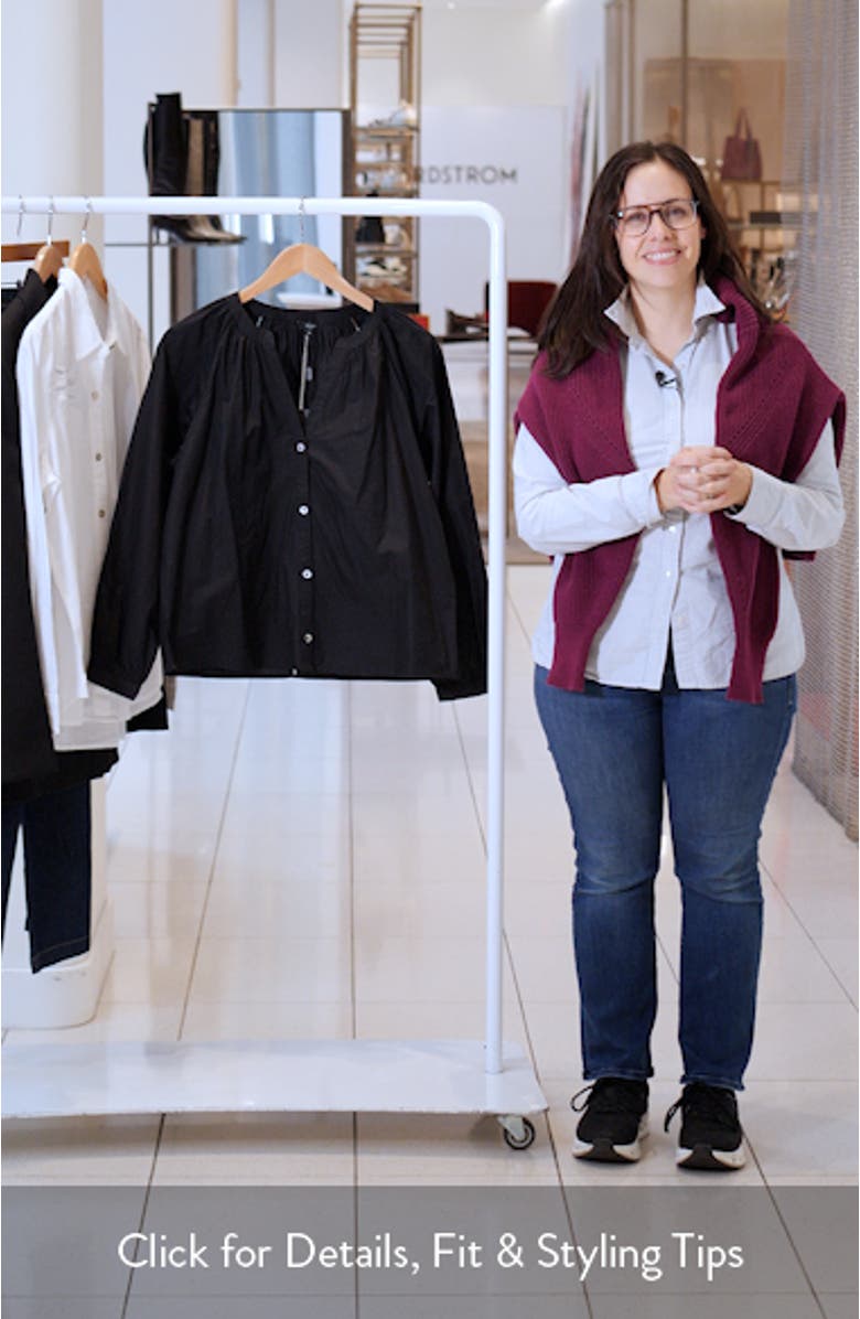 Beas Button-Up Top, sales video thumbnail