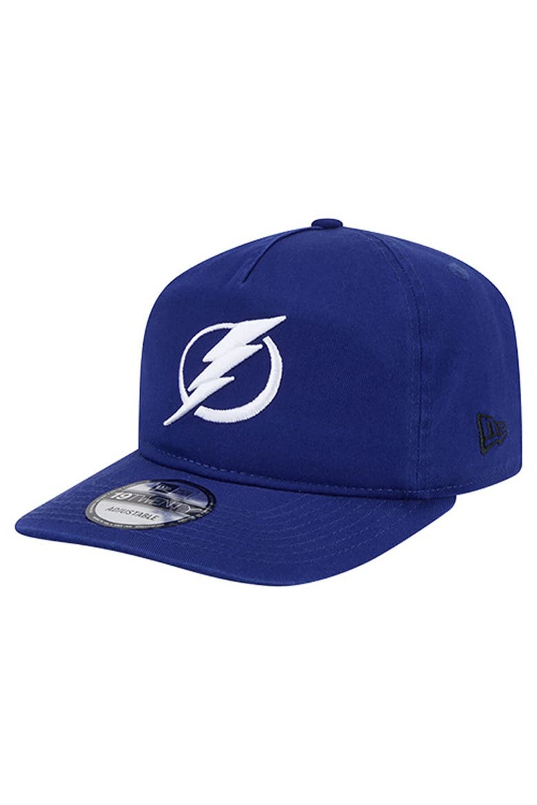 Men's New Era Blue Tampa Bay Lightning 19TWENTY Adjustable Hat, Main, color, Blue