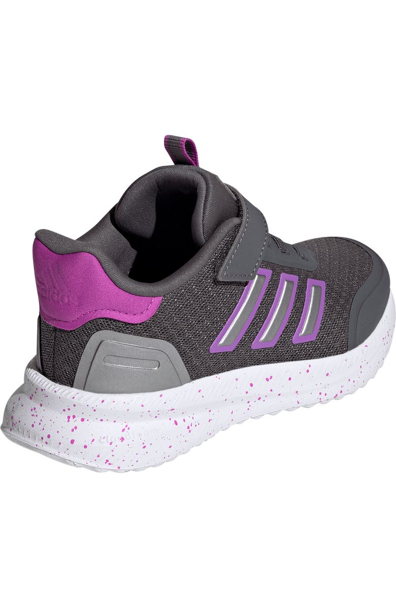 adidas x PLRPATH Kids' Running Shoe, Alternate, color, Grey/ Purple Burst/ Iron Met.