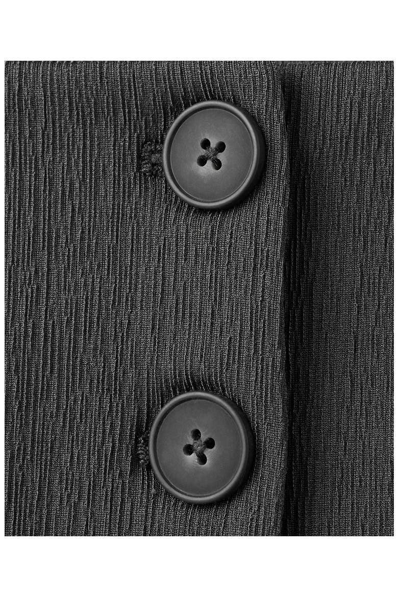 Peplum Button Vest, Alternate, color, GREY