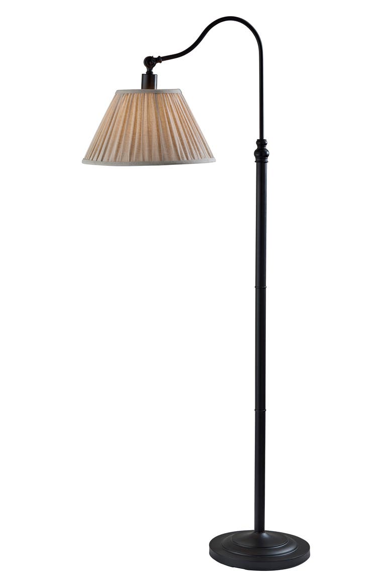 Shiloh Floor Lamp, Main, color, BLACK