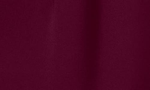 Chaus Print Flutter Sleeve Blouse In Burgundy