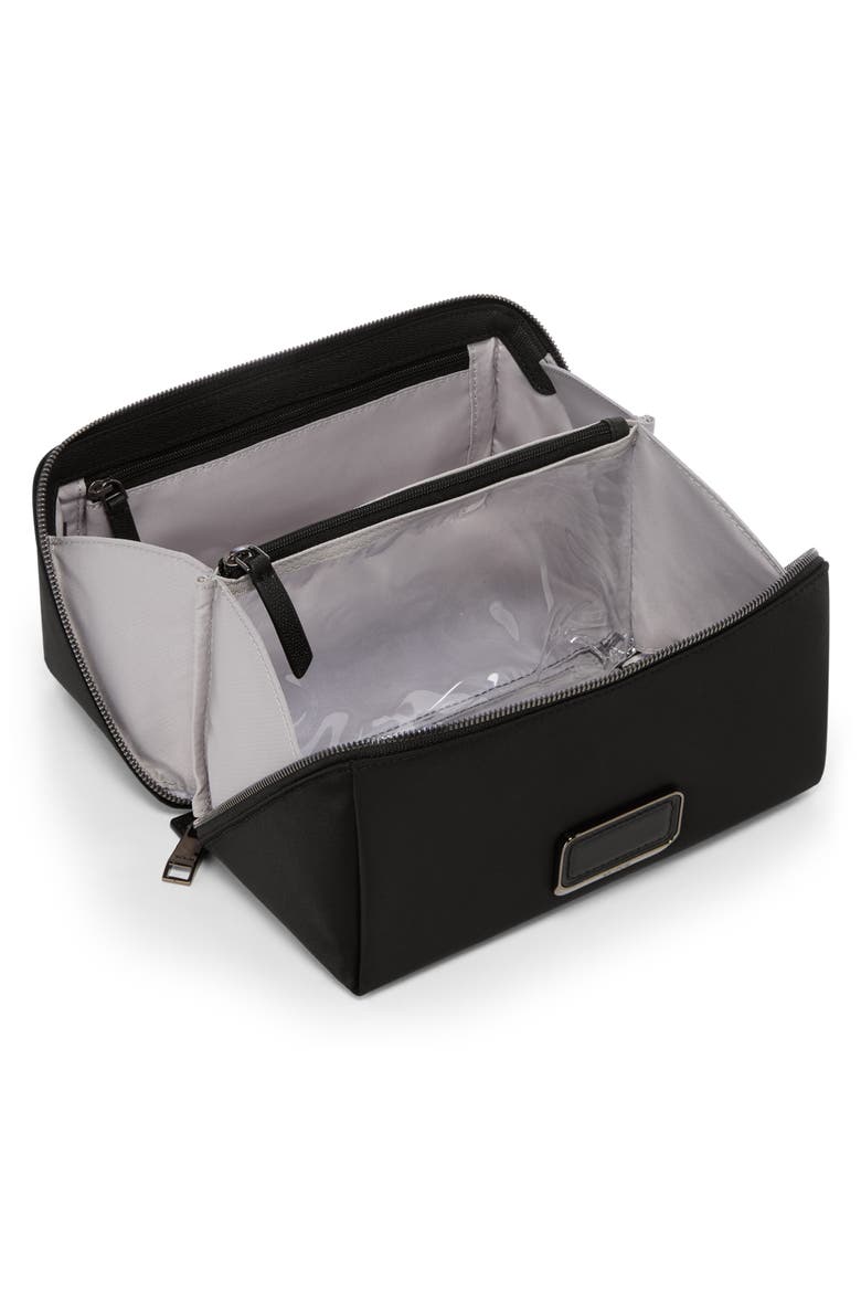 Voyageur Dallas Cosmetcis Bag, Alternate, color, BLACK/ GOLD