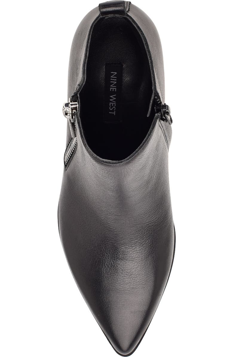 Nine West Single Pointy Toe Bootie, Alternate, color,