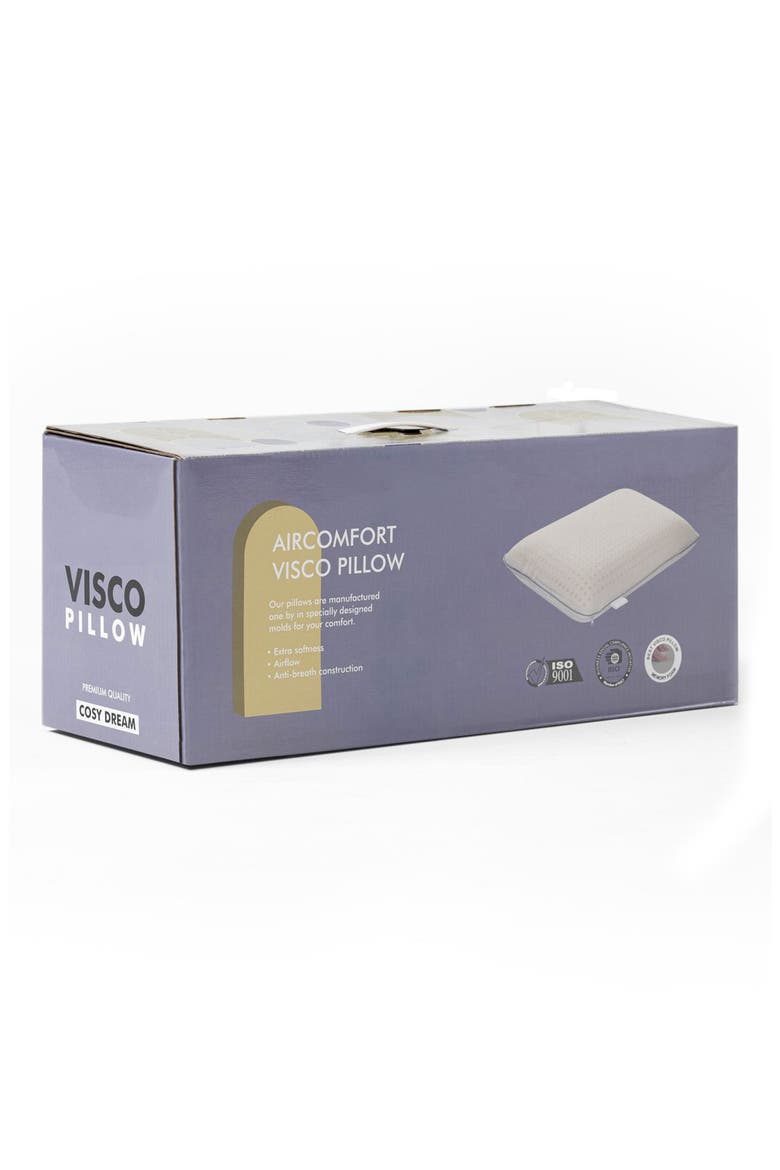 Aircomfort Pillow, Alternate, color, WHITE