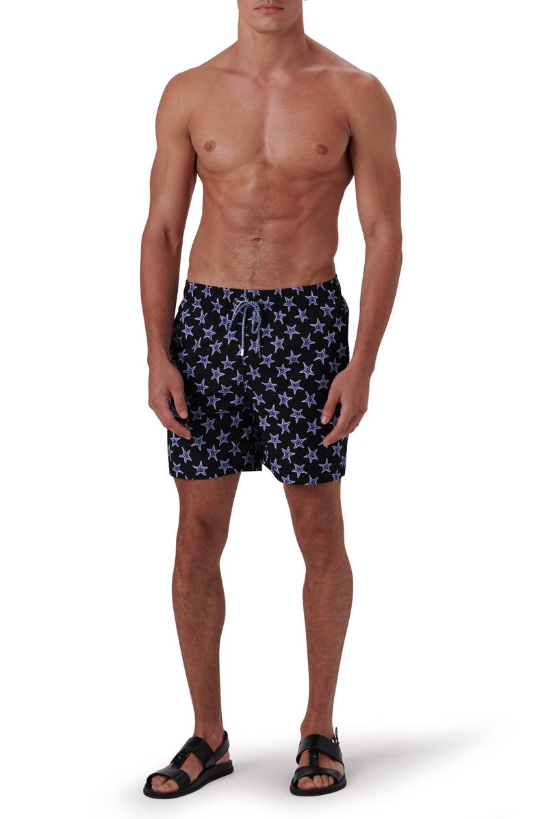 Bugatchi Cosmo Swim Trunks, Alternate, color, 