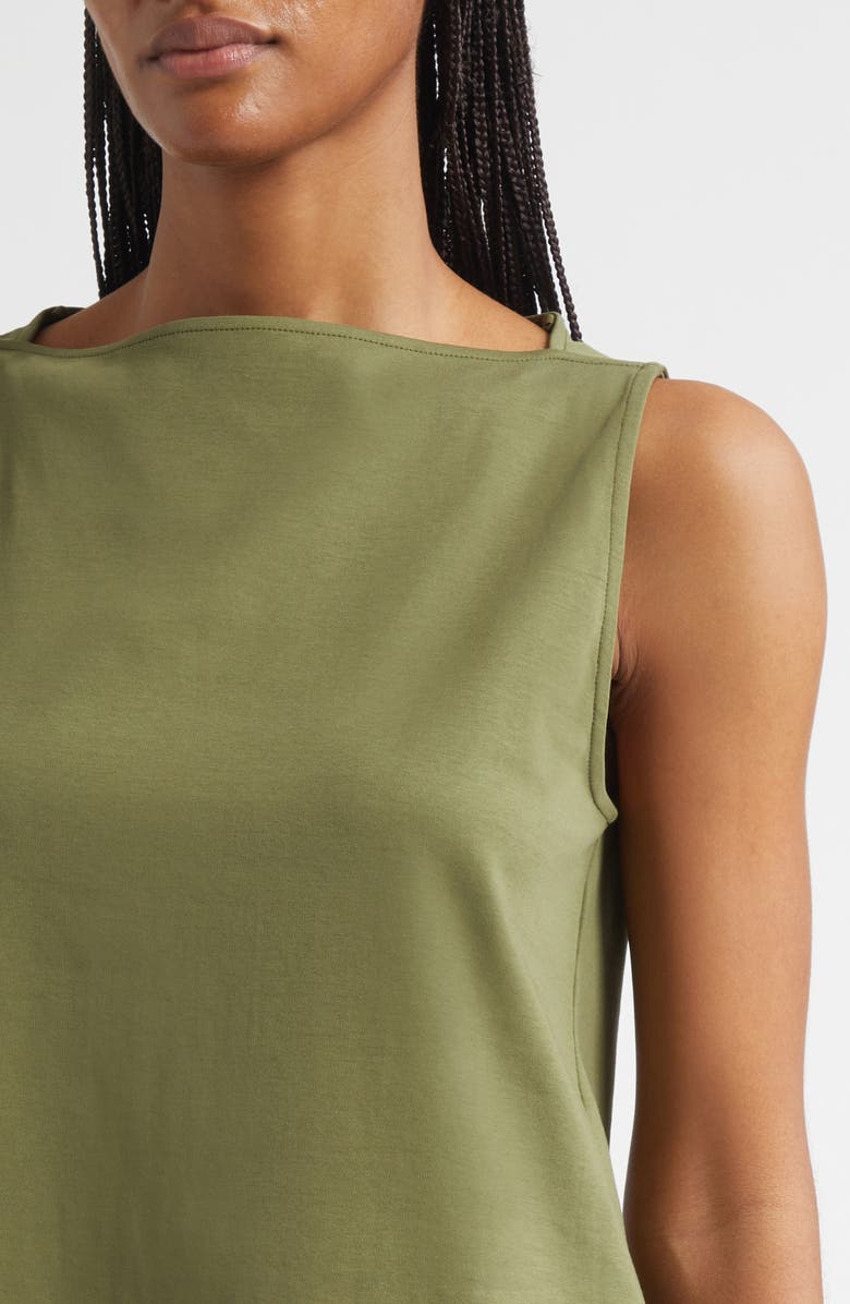 COS Eimear Cotton Boat Neck Tank, Alternate, color, 