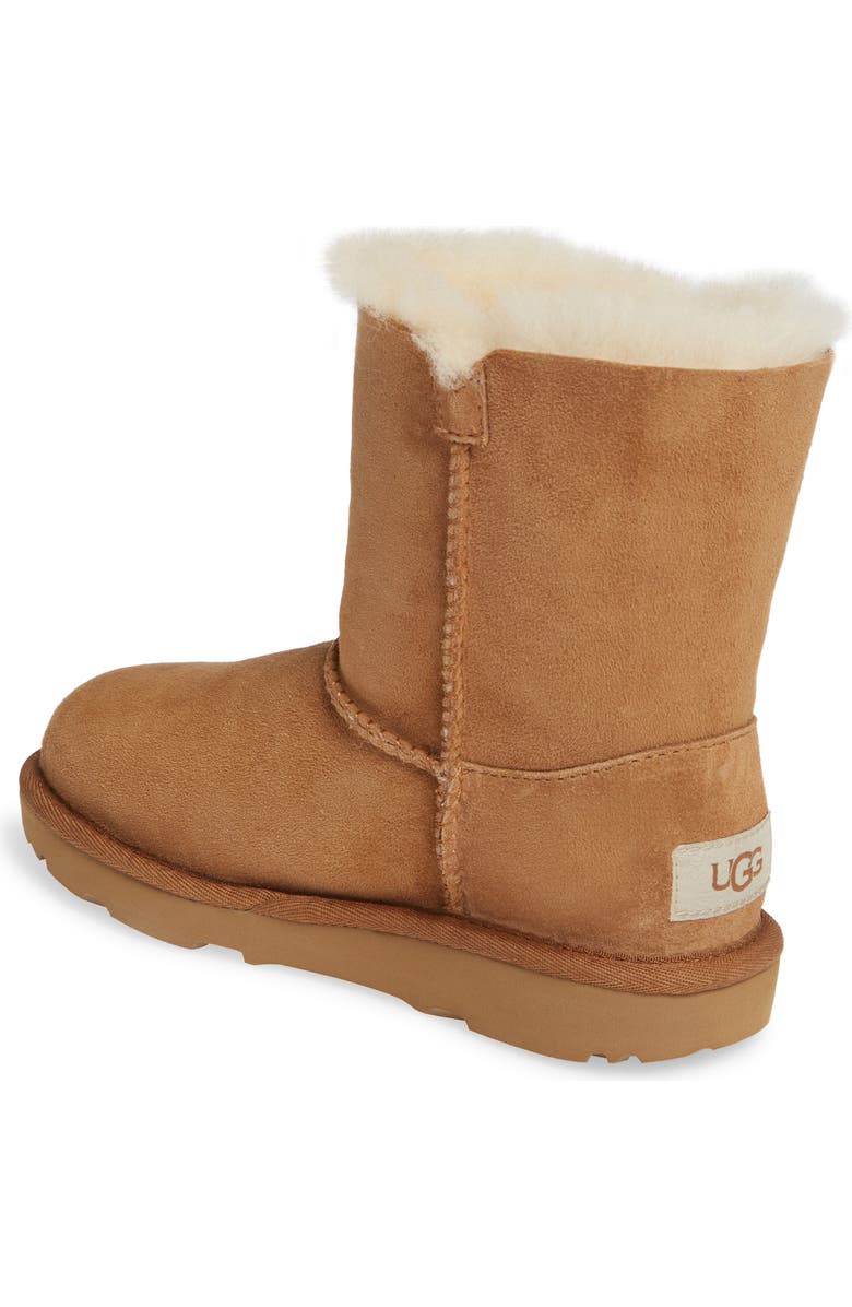 UGG<sup>®</sup> Lillian II Pom Pom Genuine Shearling Boot, Alternate, color,