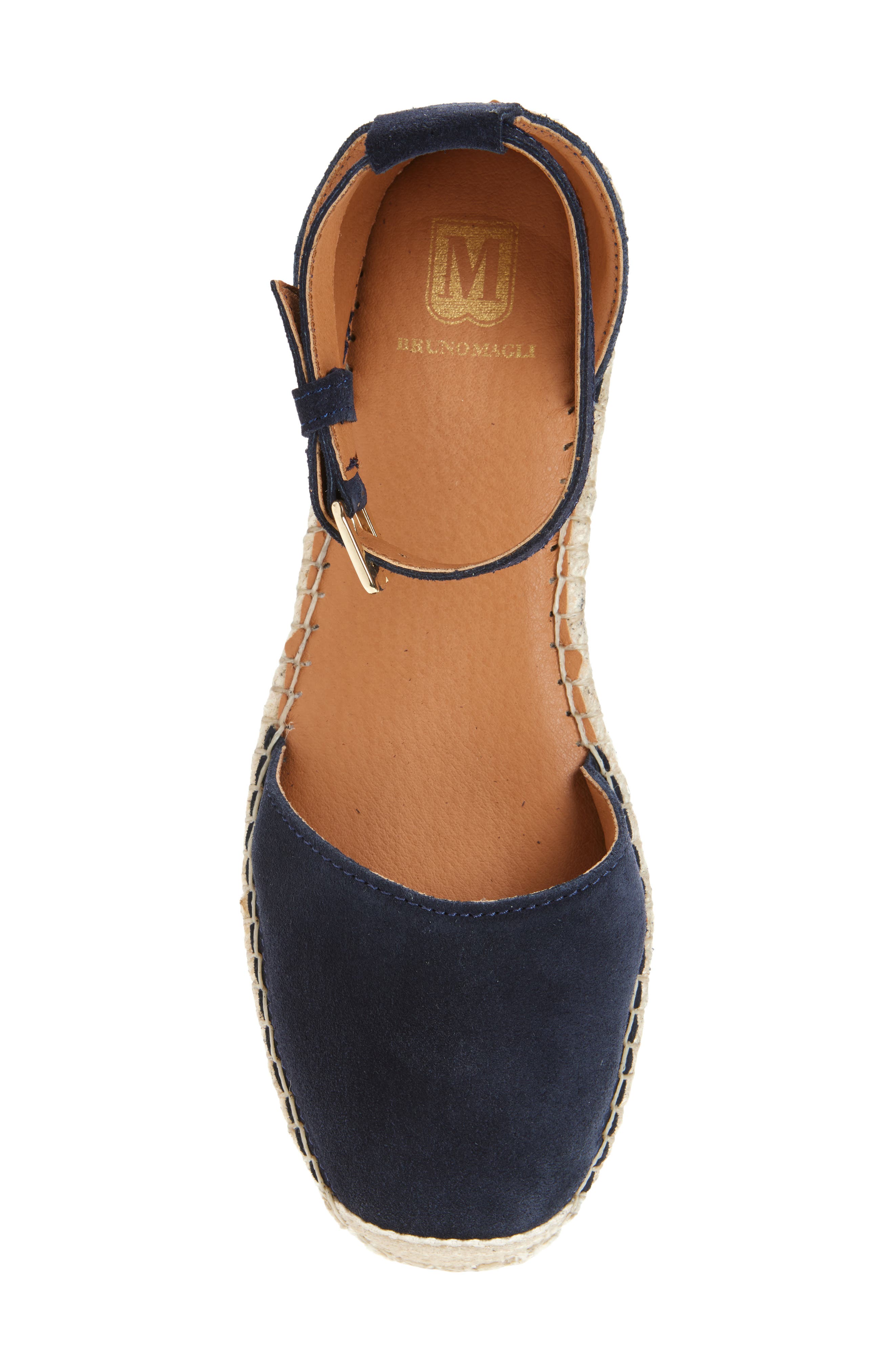 Sabella Espadrille Sandal, Alternate, color, NAVY SUEDE