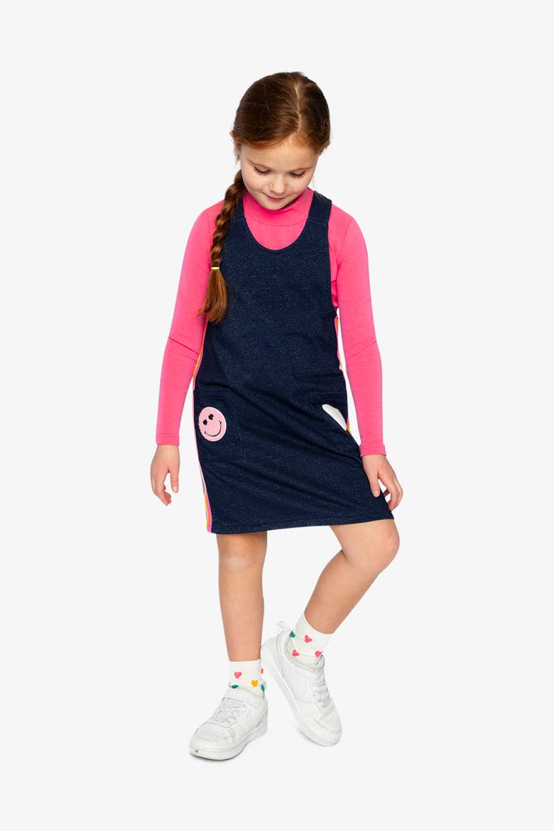 Brushed Rib Long Sleeve Layering Top, Alternate, color, Pink