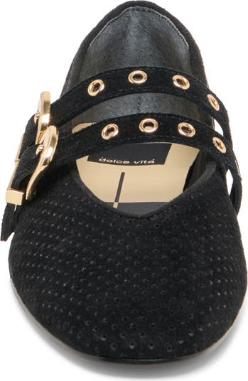 Baylee Grommet Mary Jane Flat