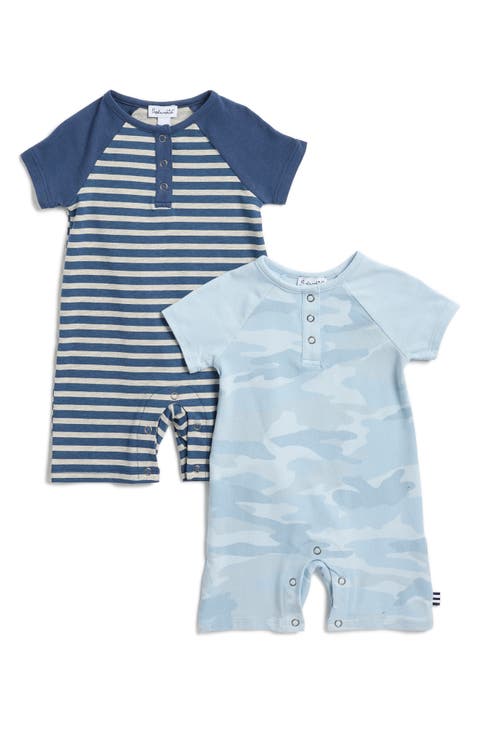 2-Pack Cotton Blend Romper (Baby)