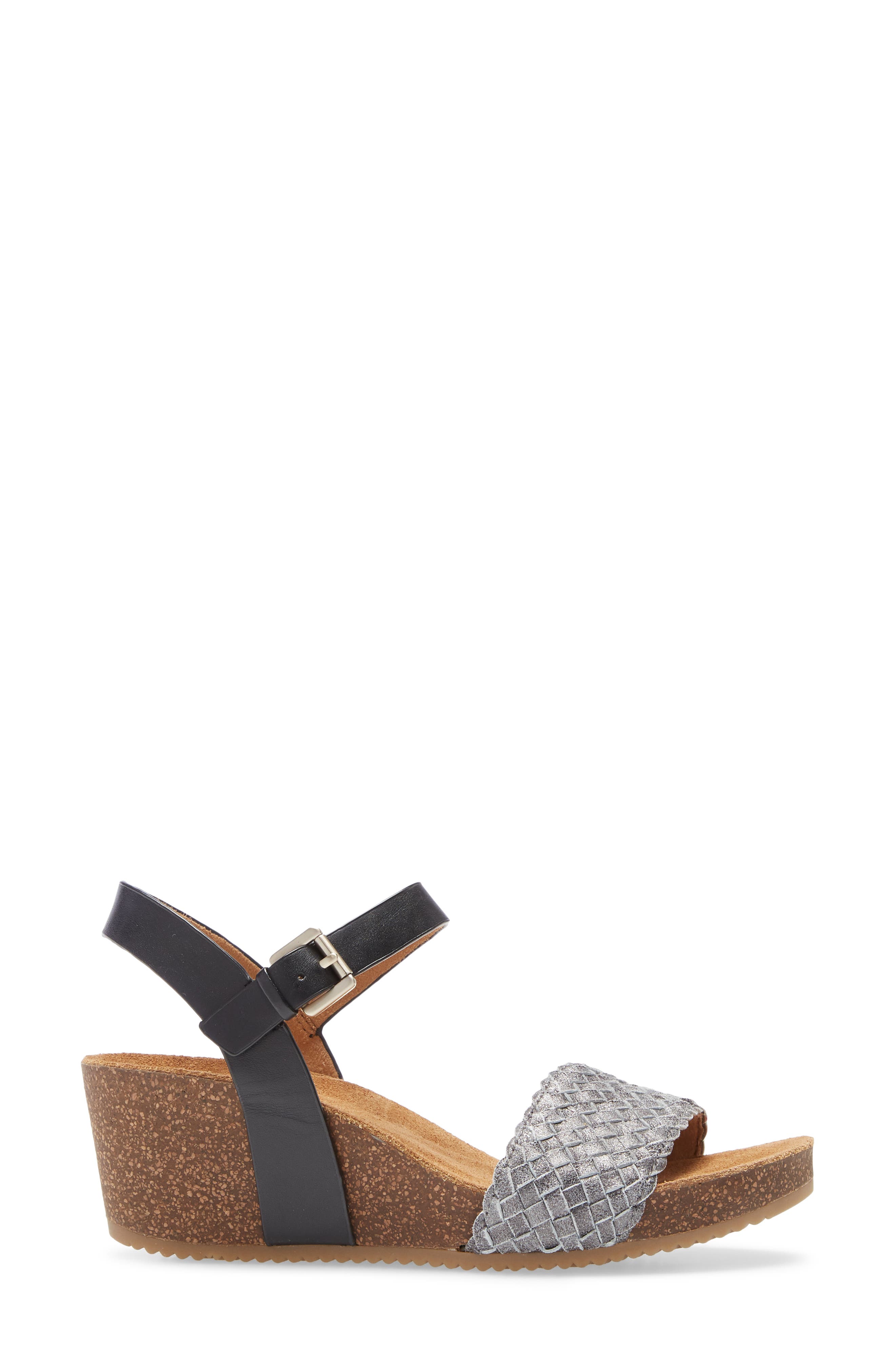 Comfortiva Eshana Wedge Sandal, Alternate, color, 