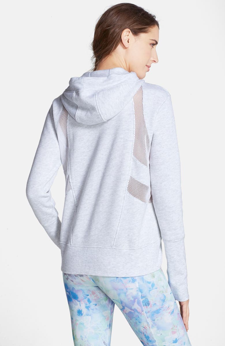Alo 'Drift' Mesh Inset Hoodie, Alternate, color, 