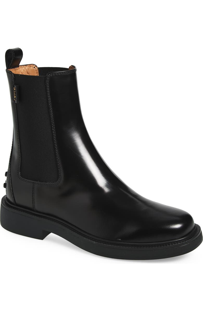 Tod's Chelsea Boot, Main, color, Nero
