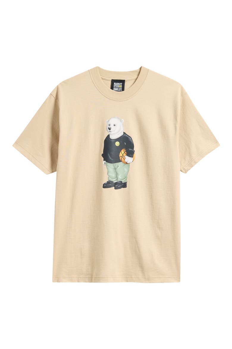 SMILEY® Polar Bear Graphic T-Shirt, Alternate, color, NATURAL