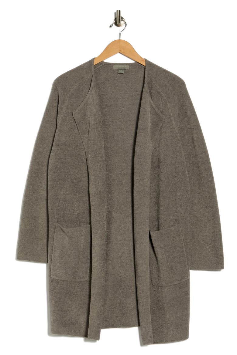 CozyChic Ultra Lite® Open Front Cardigan, Alternate, color, GRAPHITE