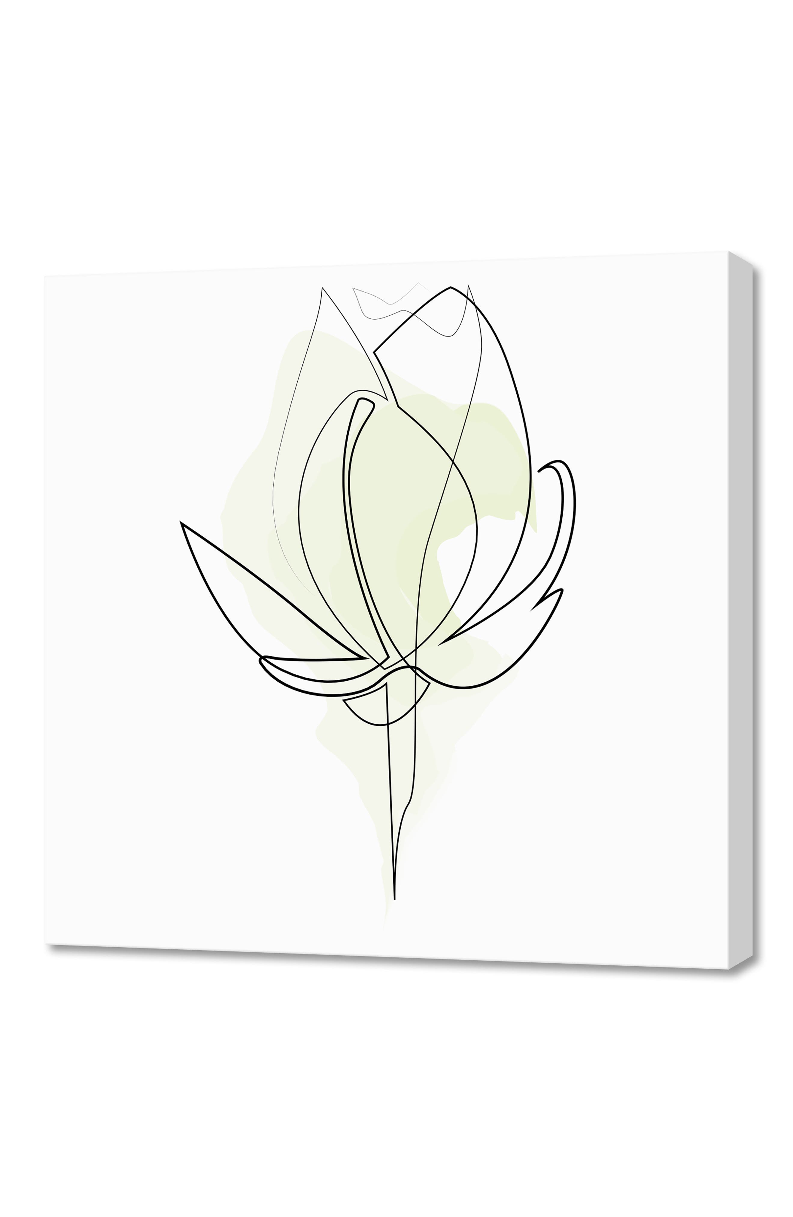 CURIOOS Lily One Line Art Print | Nordstromrack