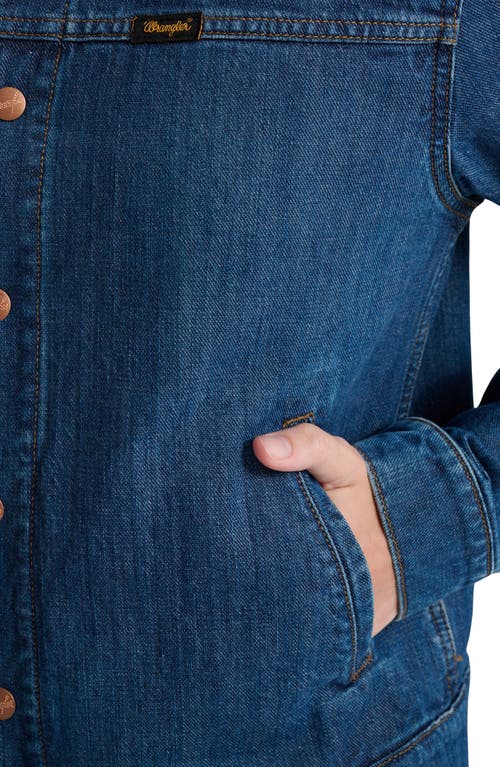 Wrangler X Stranger Things Nancy Denim Jacket In Blue