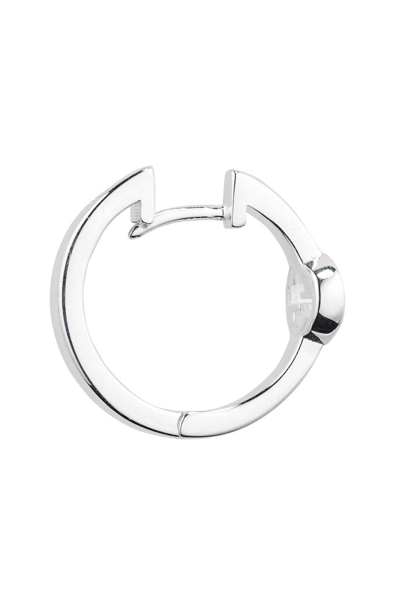 Gucci Interlocking Logo Huggie Hoop Earrings, Alternate, color, 