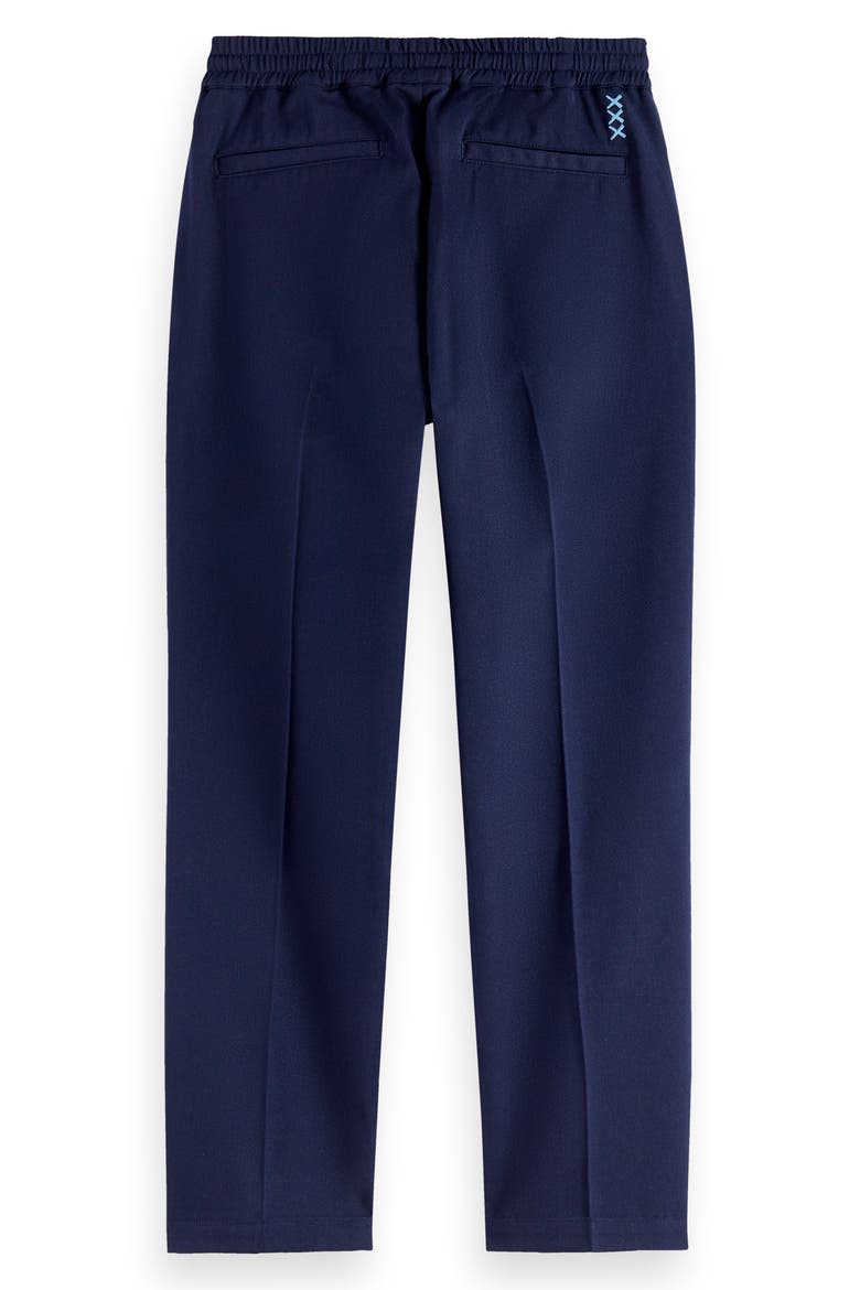 Kids' Tapered Drawstring Pants, Alternate, color, NAVY