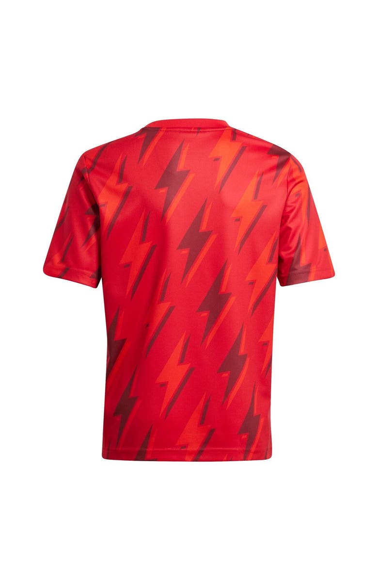 adidas Youth adidas  Red Arsenal 2023/24 Pre-Match Top, Alternate, color, 