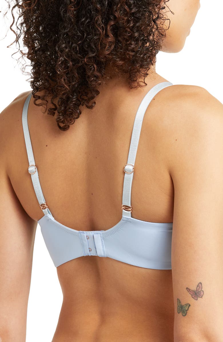 Skarlett Blue Entice Underwire Full Coverage Bra, Alternate, color, Sky/Ginger