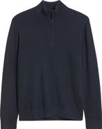 Vince Quarter Zip Cashmere Sweater