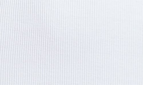 ASHLEY WILLIAMS ASHLEY WILLIAMS BOW DETAIL RIB TANK MINIDRESS