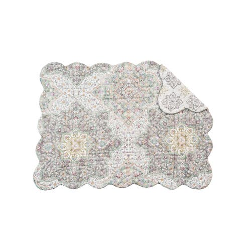 C & F Home C&f Home Elaina Placemats Set Of 6 In Gray