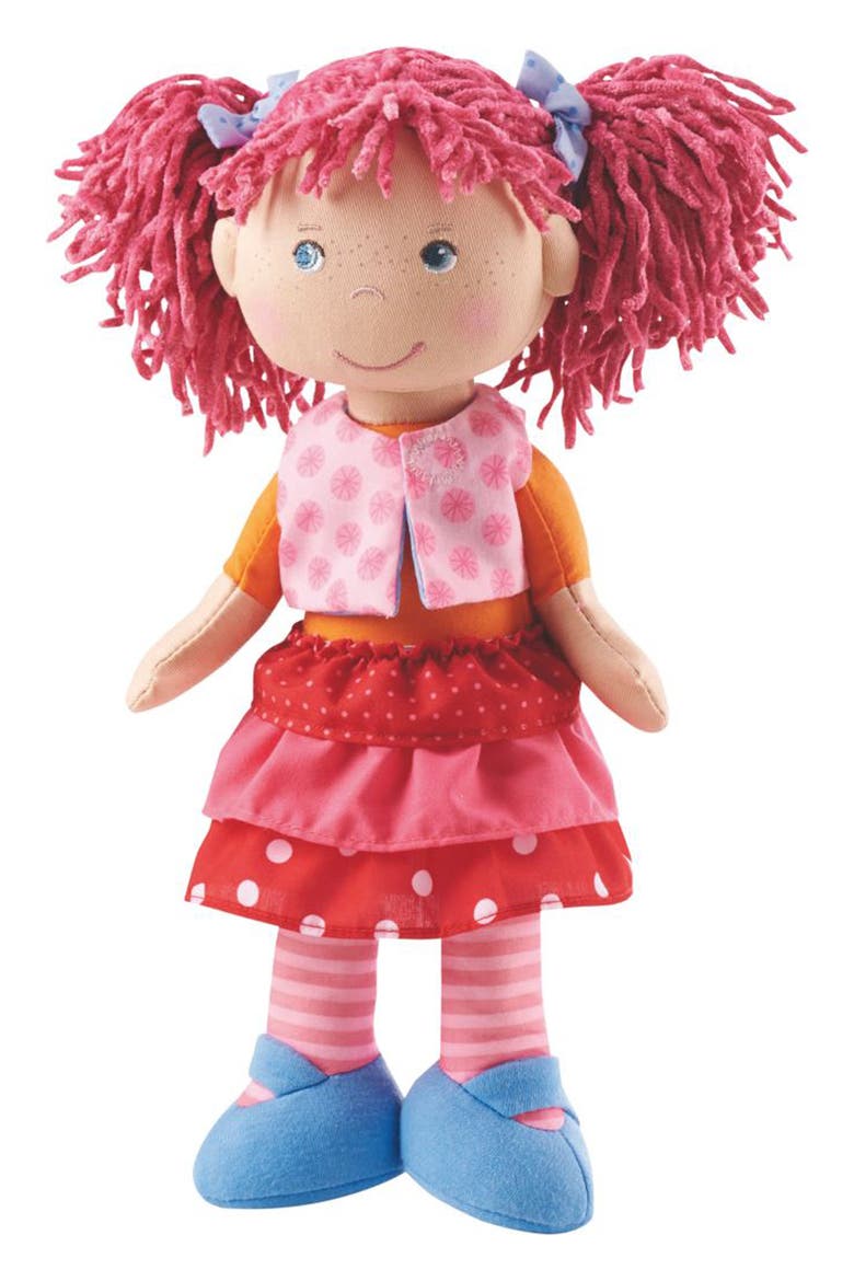Lilli-Lou 12" Soft Doll, Main, color, PINK