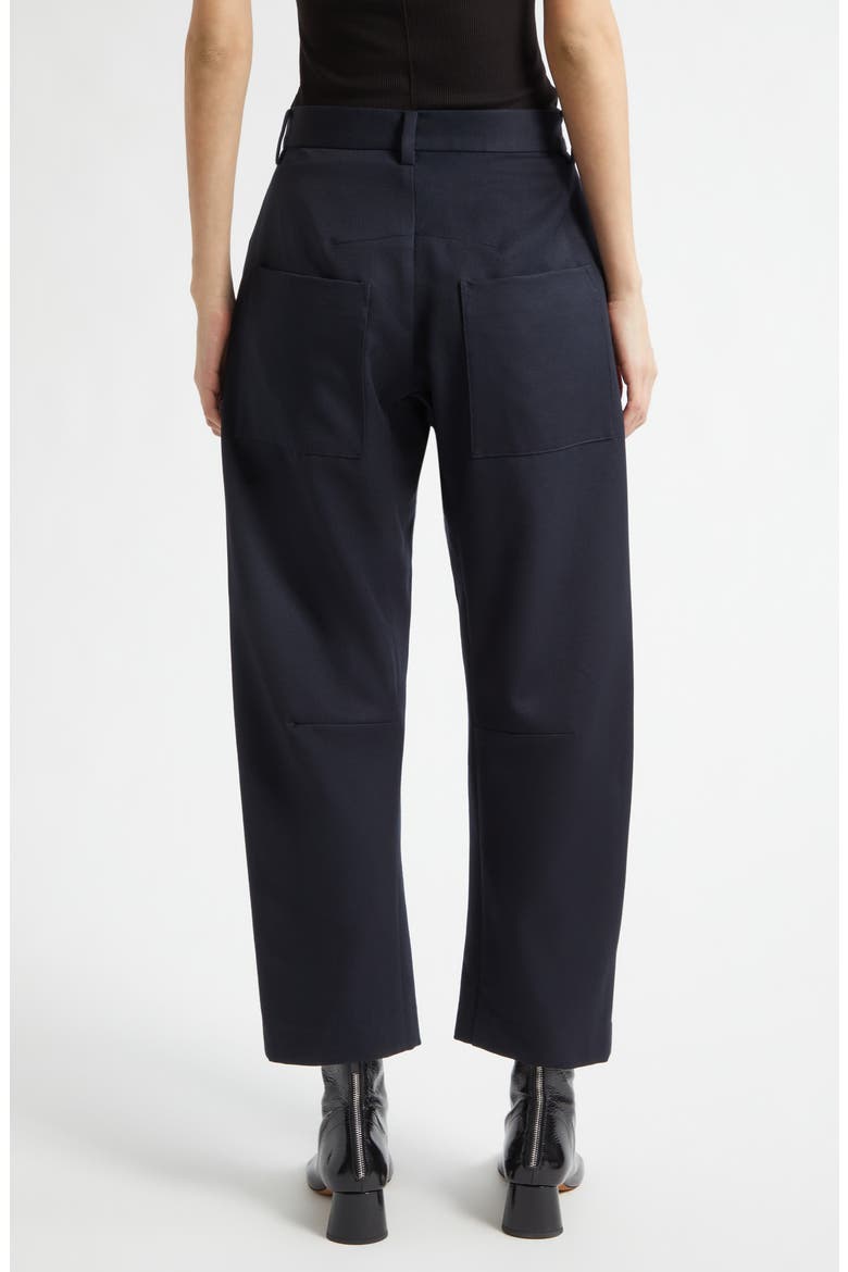Shon Virgin Wool Crop Pants, Alternate, color, MIDNIGHT