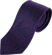 Trafalgar Sobee Paisley Silk Necktie