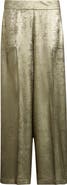 Tahari ASL Foil Wide Leg Pants