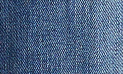 Mother Lil Kick It High Waist Straight Leg Jeans In Blue